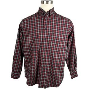 Red/Black/Gray Checkered Shirt (L)